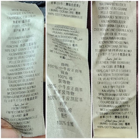 Authentic BURBERRYDerby Calfskin House Check Small Macken Crossbody Bag Beige/Br - Picture 15 of 16